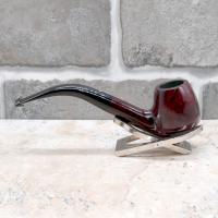 Alfred Dunhill - The White Spot Bruyere 5113 Group 5 Bent Apple Fishtail Pipe (DUN388)