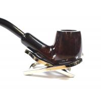 Alfred Dunhill - The White Spot Bruyere 4102 Group 4 Bent Fishtail Pipe (DUN389)