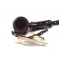 Alfred Dunhill - The White Spot Bruyere 4102 Group 4 Bent Fishtail Pipe (DUN389)