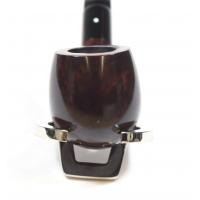 Alfred Dunhill - The White Spot Bruyere 4213 Group 4 Bent Apple Fishtail Pipe (DUN390)