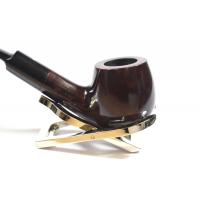 Alfred Dunhill - The White Spot Bruyere 4213 Group 4 Bent Apple Fishtail Pipe (DUN390)