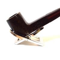Alfred Dunhill - The White Spot Chestnut 4124 Group 4 Square Panel Fishtail Pipe (DUN409)