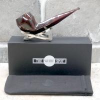 Alfred Dunhill  - The White Spot Chestnut 5104 Group 5 Bulldog Fishtail Pipe (DUN411)