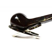 Alfred Dunhill - The White Spot Chestnut 3108 Group 3 Bent Rhodesian Fishtail Pipe (DUN431)