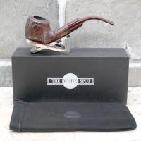 Alfred Dunhill - The White Spot Cumberland 4213 Group 4 Bent Apple Pipe (DUN451)