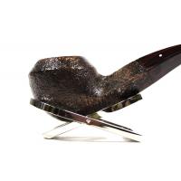 Alfred Dunhill - The White Spot Cumberland 4108 Group 4 Bent Rhodesian Pipe (DUN453)