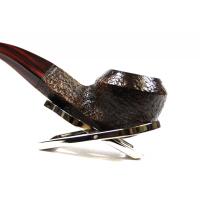 Alfred Dunhill - The White Spot Cumberland 4108 Group 4 Bent Rhodesian Pipe (DUN453)