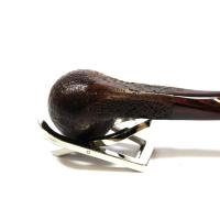 Alfred Dunhill - The White Spot Cumberland 4108 Group 4 Bent Rhodesian Pipe (DUN453)