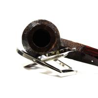 Alfred Dunhill - The White Spot Cumberland 4108 Group 4 Bent Rhodesian Pipe (DUN453)