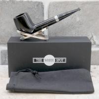 Alfred Dunhill - The White Spot Dress 4110 Group 4 Liverpool Silver Mounted Pipe (DUN509)