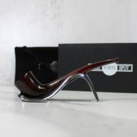 Alfred Dunhill - The White Spot Chestnut 1421 Group 1 Zulu Pipe (DUN565)