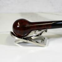 Alfred Dunhill - The White Spot Amber Root 4103 Group 4 Billiard Straight Fishtail Pipe (DUN575)
