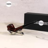 Alfred Dunhill - The White Spot Amber Root 2103 S Group 2 Straight Billiard Pipe (DUN577)
