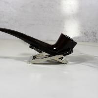 Alfred Dunhill  - The White Spot Chestnut 3421 Group 3 Zulu 1/4 Bent Tapered Mouthpiece Pipe (DUN578)