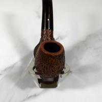 Alfred Dunhill - The White Spot County 4113 Group 4 Bent Apple Fishtail Pipe (DUN593)