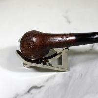 Alfred Dunhill - The White Spot County 4113 Group 4 Bent Apple Fishtail Pipe (DUN593)