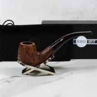 Alfred Dunhill - The White Spot County 4113 Group 4 Bent Apple Fishtail Pipe (DUN593)