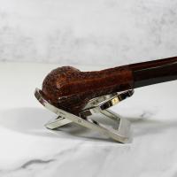 Alfred Dunhill - The White Spot County 3104 Group 3 Bulldog Fishtail Pipe (DUN594)