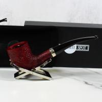 Alfred Dunhill - The White Spot Ruby Bark 5406 Group 5 Pot Pipe (DUN607)