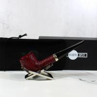 Alfred Dunhill - The White Spot Ruby Bark 4106 Group 4 Pot Pipe (DUN609)