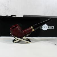 Alfred Dunhill - The White Spot Ruby Bark 5101 Group 5 Apple Pipe (DUN610)