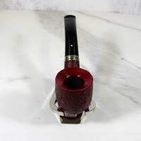 Alfred Dunhill - The White Spot Ruby Bark 5115 Group 5 Bent Pot Pipe (DUN611)