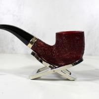 Alfred Dunhill - The White Spot Ruby Bark 5115 Group 5 Bent Pot Pipe (DUN611)