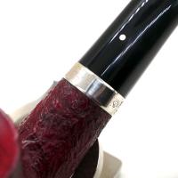 Alfred Dunhill - The White Spot Ruby Bark 5115 Group 5 Bent Pot Pipe (DUN611)
