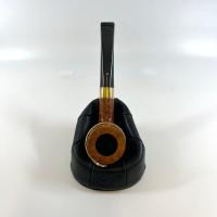 Alfred Dunhill - The White Spot Root Briar 5103 Group 5 18ct Gold Snake Straight Billiard Pipe (DUN614B)