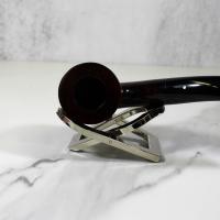 Alfred Dunhill - The White Spot Bruyere 4114 Group 4 Bent Dublin Pipe (DUN674)