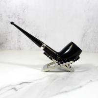 Alfred Dunhill - The White Spot Dress 4103 Group 4 Billiard Silver Mounted Pipe (DUN638)