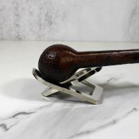 Alfred Dunhill - The White Spot Cumberland 4111 Group 4 Lovat Fishtail Pipe (DUN648)