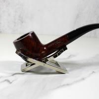Alfred Dunhill - The White Spot Amber Root 3406 Group 3 Bent Pot Pipe (DUN654)