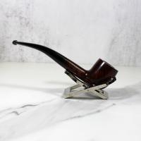 Alfred Dunhill - The White Spot Amber Root 3406 Group 3 Bent Pot Pipe (DUN654)