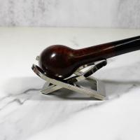 Alfred Dunhill - The White Spot Amber Root 3406 Group 3 Bent Pot Pipe (DUN654)