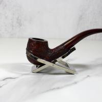 Alfred Dunhill - The White Spot Cumberland 2102 Group 2 Bent Pipe (DUN656)