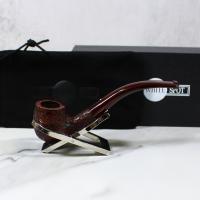 Alfred Dunhill - The White Spot Cumberland 2102 Group 2 Bent Pipe (DUN656)