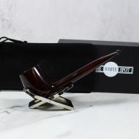 Alfred Dunhill - The White Spot Chestnut 4109 Group 4 Canadian Pipe (DUN661)