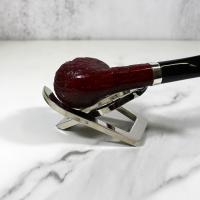 Alfred Dunhill - The White Spot Ruby Bark 3102 Group 3 Bent Pipe (DUN666)