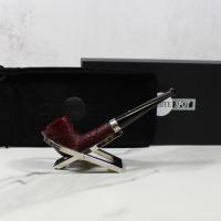 Alfred Dunhill - The White Spot Ruby Bark 2113 Group 2 Bent Apple Pipe (DUN679)