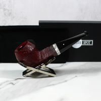 Alfred Dunhill - The White Spot Ruby Bark 5104 Group 5 Bulldog Pipe (DUN673)