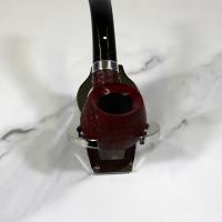 Alfred Dunhill - The White Spot Ruby Bark 2113 Group 2 Bent Apple Pipe (DUN679)