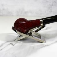 Alfred Dunhill - The White Spot Ruby Bark 2113 Group 2 Bent Apple Pipe (DUN679)