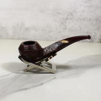 Alfred Dunhill - The White Spot Cumberland 3108 Group 3 Bent Rhodesian Pipe (DUN700)