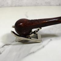 Alfred Dunhill - The White Spot Cumberland 3108 Group 3 Bent Rhodesian Pipe (DUN700)