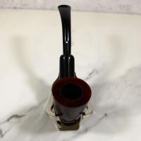 Alfred Dunhill - The White Spot Amber Root 4114 Group 4 Bent Dublin Pipe (DUN701)