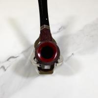 Alfred Dunhill - The White Spot Ruby Bark 4104 Group 4 Bulldog Pipe (DUN708)