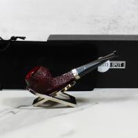 Alfred Dunhill - The White Spot Ruby Bark 4104 Group 4 Bulldog Pipe (DUN708)