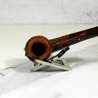 Alfred Dunhill - The White Spot County 3108 Group 3 Bent Rhodesian Fishtail Pipe (DUN734)