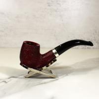 Alfred Dunhill - The White Spot Ruby Bark 4102 Group 4 Bent Pipe (DUN741)